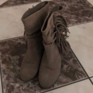 Steve Madden Suede Bootie 6.5